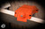 Preowned-Microtech Combat Troodon OTF Knife Orange Frag Aluminum 4" M390 Rescue Orange Serrated 601-3CORHS