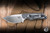 Preowned-Benchmade Hidden Canyon Hunter Knife Black/Grey G10 2.67" S30V Drop Point Satin