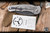 Preowned-DSK Tactical Knives Stealth Folding Knife Flag Titanium 3.5" 154 Dark Stonewash