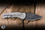 Preowned-DSK Tactical Knives Stealth Folding Knife Flag Titanium 3.5" 154 Dark Stonewash