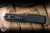 Microtech Ultratech Gen IV OTF Automatic Knife Aluminum 3.5" M390 Tanto Black Serrated 11234-3T