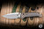 Microtech Marfione Select LUDT Ram-LOK Folding Knife Flamed Frag Titanium, Bronze Ti Accents 3.4" M390 Clip Point Stonewash 1135RL-10FRMS3