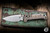 Microtech Marfione Select LUDT Ram-LOK Folding Knife Flamed Slab Titanium, Blue Ti Accents 3.4" M390 Clip Point Stonewash 1135RLS-10MS4
