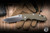 Hinderer Knives XM-18 Non Flipper Folding Knife OD Green G10/Working Finish Titanium 3.5" MagnaCut Recurve Stonewash