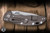 Hinderer Knives XM-18 Non Flipper Folding Knife Translucent Green G10/Battle Bronze Titanium 3.5" MagnaCut Recurve