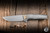 MachineWise Sonora Button Lock Folding Knife Titanium, Gold Accent 3.35" S90V Drop Point Stonewash 2227