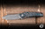 Preowned-Hawk Knives Talon Folding Knife Frost Carbon Fiber 3.5" M390 Stonewash