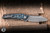 Preowned-Hawk Knives Talon Folding Knife Frost Carbon Fiber 3.5" M390 Stonewash