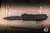 Preowned-Microtech Executive Scarab II Gen III OTF Automatic Knife Aluminum 4" M390 Dagger Black 1175-1T