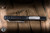 Microtech Ultratech Gen IV OTF Automatic Knife Black Aluminum 3.5" M390 Dagger Stonewash Double Serrated 11224-11
