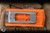 Microtech Exocet II OTF Automatic Money Clip Knife Orange Aluminum 2.3" M390 Dagger Stonewash 1157-10OR
