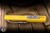 Microtech UTX-85 Gen IV OTF Automatic Knife Yellow Aluminum 3.1" M390 Dagger Apocalyptic 12324-10APYW