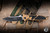 Preowned-Microtech Socom Elite Manual Folding Knife Tan Aluminum/Traction Tape Inlay 4" M390 Clip Point Black 