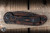 Microtech LUDT Gen III Automatic Folding Knife Aluminum 3.4" M390 Drop Point Topographic Black/Orange Camo 1135S-1TPBKORCS