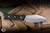 Microtech/Borka Blades Always Survive Fixed Blade Knife Black G10 4.4" M390 Spear Point Stonewash 96-10BK