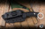 Daily Carry Co. Garuda Fixed Blade Knife Black G10 3.62" 14C28N Tanto