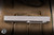 Daily Carry Co. Parachute M3 Trench Edition Gravity Knife Sandblasted Grooved Titanium 2.76" M390 Dagger