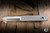 Daily Carry Co. Parachute M3 Trench Edition Gravity Knife Sandblasted Grooved Titanium 2.76" M390 Dagger