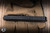 Microtech/Glock G19K Automatic OTF Knife Aluminum 3.5" M390 Clip Point Black 81-1T