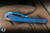 Marfione Custom Siphon II 5.8" Antique Blue Titanium 401-ABSSTIBL