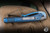 Marfione Custom Siphon II 5.8" Antique Blue Titanium 401-ABSSTIBL