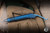 Marfione Custom Siphon II 5.8" Antique Blue Titanium 401-ABSSTIBL