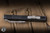 Microtech UTX-70 Gen IV OTF Automatic Knife Black Aluminum 2.5" M390 Hellhound Stonewash 14194-10S