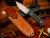 Defiant 7 Ankar Fixed Blade Knife Black Micarta 4" Drop Point