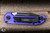 Microtech LUDT Gen III Automatic Folding Knife Purple Aluminum/Grip Inlay 3.4" M390 Drop Point Black Serrated 1135-2PU