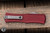 Microtech Hera II Mini OTF Automatic Knife Merlot Aluminum 3" M390 Dagger Apocalyptic 1702M-10APMR