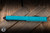 Microtech Dirac Delta OTF Automatic Knife Cyan Aluminum 3.8" M390 Dagger Black 227-1CN