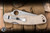 Preowned-Spyderco Paramilitary 2 Knife Brown Canvas Micarta 3.4" CruWear Satin C81MPCW2