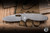 Preowned-Demko Knives Shark-A-Tac Folding Knife Titanium 3.5" MagnaCut Clip Point Stonewash