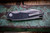 Hawk Knives Talon Automatic Titanium Brightwashed/Cosmos Black Glass Carbon Overlay 3.5" M390