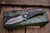 Hawk Knives Talon Titanium Brightwashed/Black Ops Marble Overlay 3.5" M390