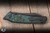 Hawk Knives Talon Titanium/Kelp Bed Carbon Overlay 3.5" M390 DLC