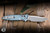 Microtech Marfione Select Socom RAM-LOK Manual Folding Knife Ice Blue Frag Titanium 4" M390 Tanto Stonewash 161RL-10FRMS7