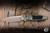 Microtech Marfione Select Socom RAM-LOK Manual Folding Knife Antique Green Titanium/Textured Inlay 4" M390 Tanto Bronze Stonewash 161RL-13MS1
