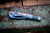 Marfione Custom Siphon II 5.8" Ice Blue Frag Titanium 401-IBFRTIBLVB