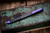 Hypercut Knives Nakht Bolt Action Pen Zirconium Purple Accent 5.5" Pilot G2