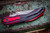 Keanison Knives Blue Tick Westinghouse Black Micarta-Fordite Bolsters 3.5" Baker Forge Damascus