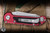 Microtech LUDT Gen III Automatic Folding Knife Merlot Aluminum/Grip Inlay 3.4" M390 Tanto Stonewash 1136-10MR