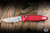 Microtech Socom RAM-LOK Manual Folding Knife Red Frag Aluminum 4" M390 Tanto Stonewash 161RL-10FRRD