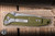 Microtech Socom Elite Manual Folding Knife OD Green Aluminum/Grip Inlay 4" M390 Tanto Apocalyptic 161-10APOD