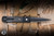 ProTech Godfather Automatic Folding Knife Black Aluminum/TechnoCarbo Black  CF Inlay 4" 154CM Stiletto DLC Black 905-LTD-TC-BLACK