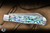 Jack Wolf Knives Eureka Slipjoint Folding Knife Abalone 2.83" 14C28N Satin