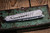 Sergey Rogovets Ice Pick  XL Damasteel, Blue Liners 4.5" Damacore