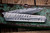 Sergey Rogovets Ice Pick  XL Damasteel, Blue Liners 4.5" Damacore