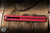ProTech Malibu Button Lock Flipper Knife Red Aluminum 3.25" MagnaCut Reverse Tanto DLC 5403-RED