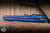 Preowned-Benchmade Torrent Limited Edition Folding Knife Blue G10, Purple Accent 3.3" 154CM Drop Point Black 890-1701